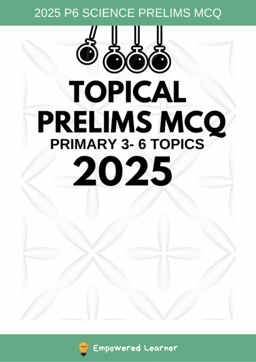 2025 P6 Science Topical Prelims MCQ - Empowered Learner Education Centre