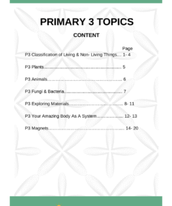 2025 P6 Science Topical Prelims MCQ 5