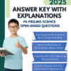 2025 p6 science prelim oeq answer key with explanations