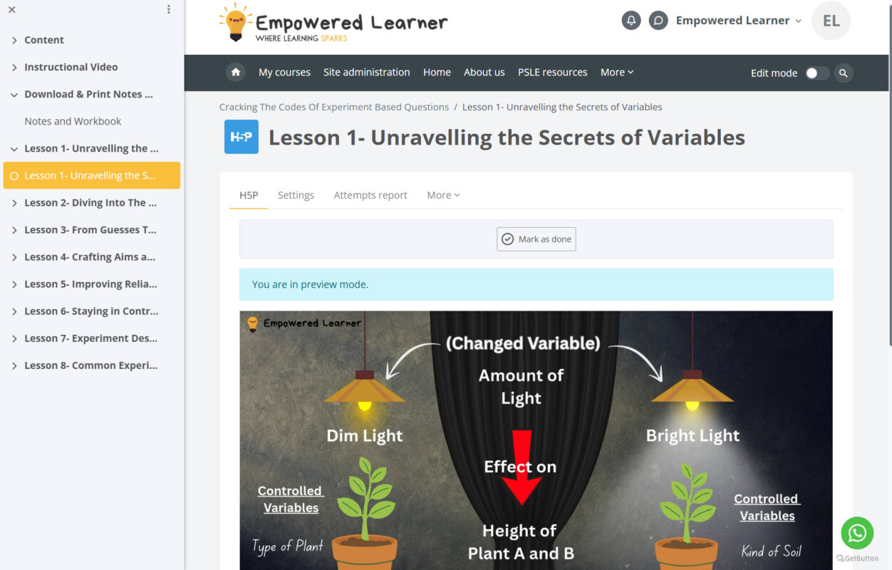 ebq online course