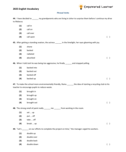 topicalenglish2025 phrasalverb